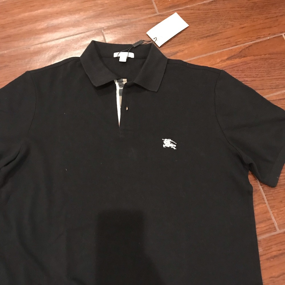 Burberry Men’s black polo